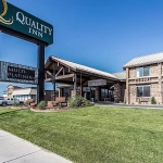 Quality Inn Richfield front entrance building exterior front